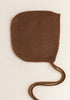 Merino Bonnet 'Dolly' Chocolate