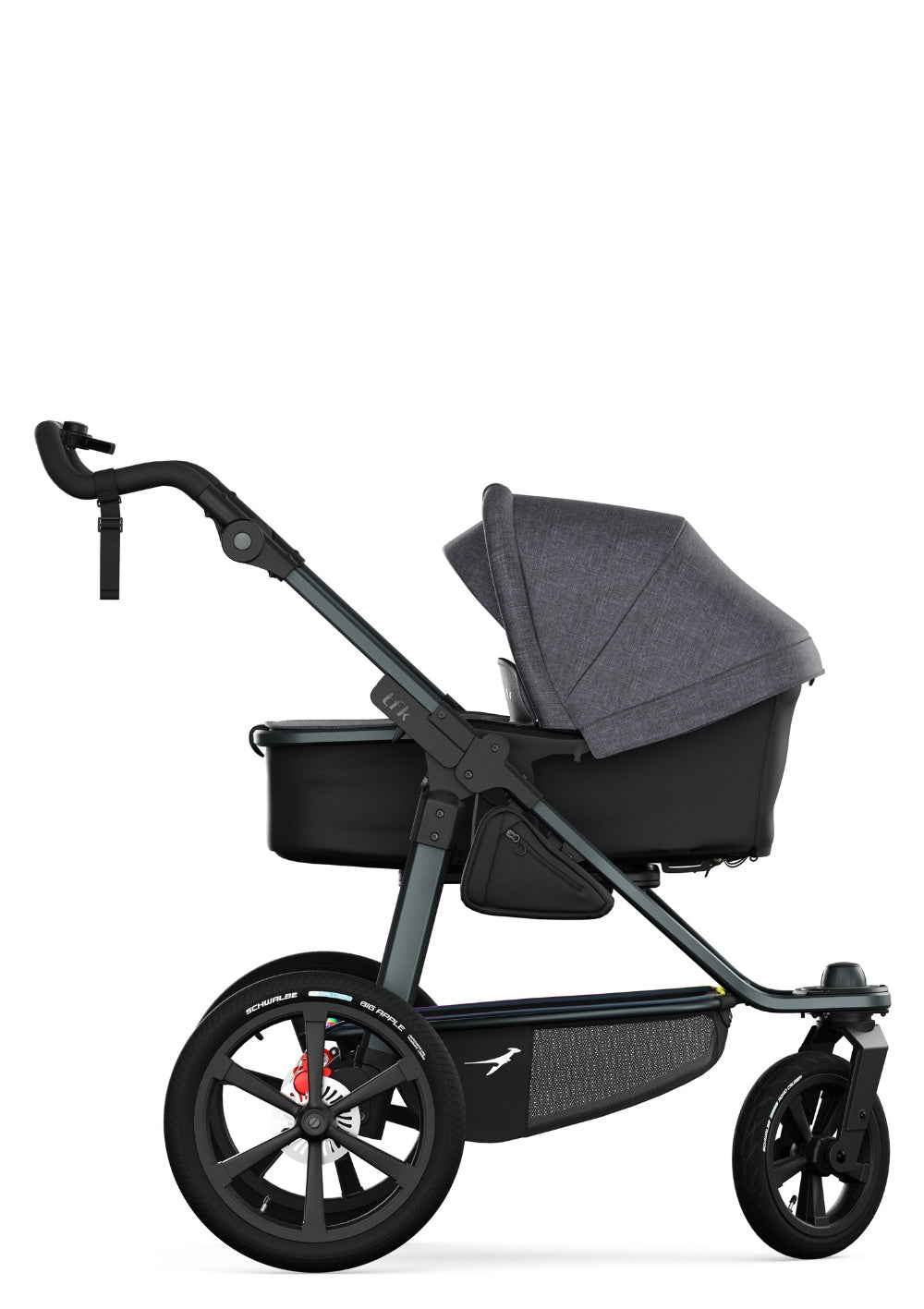 TFK Kombi-Kinderwagen 'Pro' premium schwarz