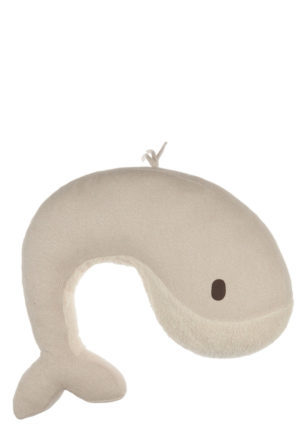 Nanami Wal Stillkissen 'Whale Momo' knitlook teddy