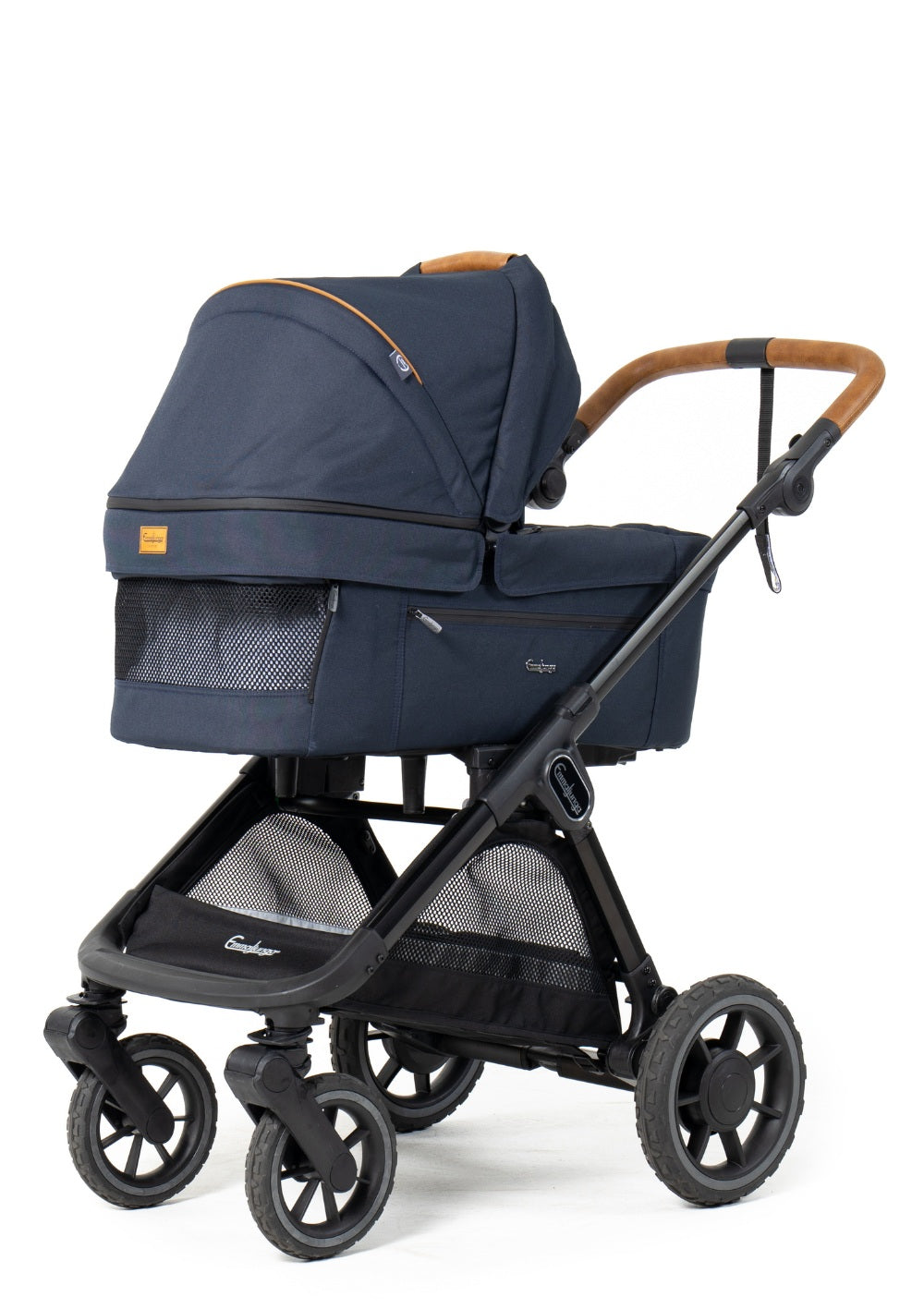 Emmaljunga Kinderwagen 'SENTO FLAT+' Outdoor Dark Navy Blue