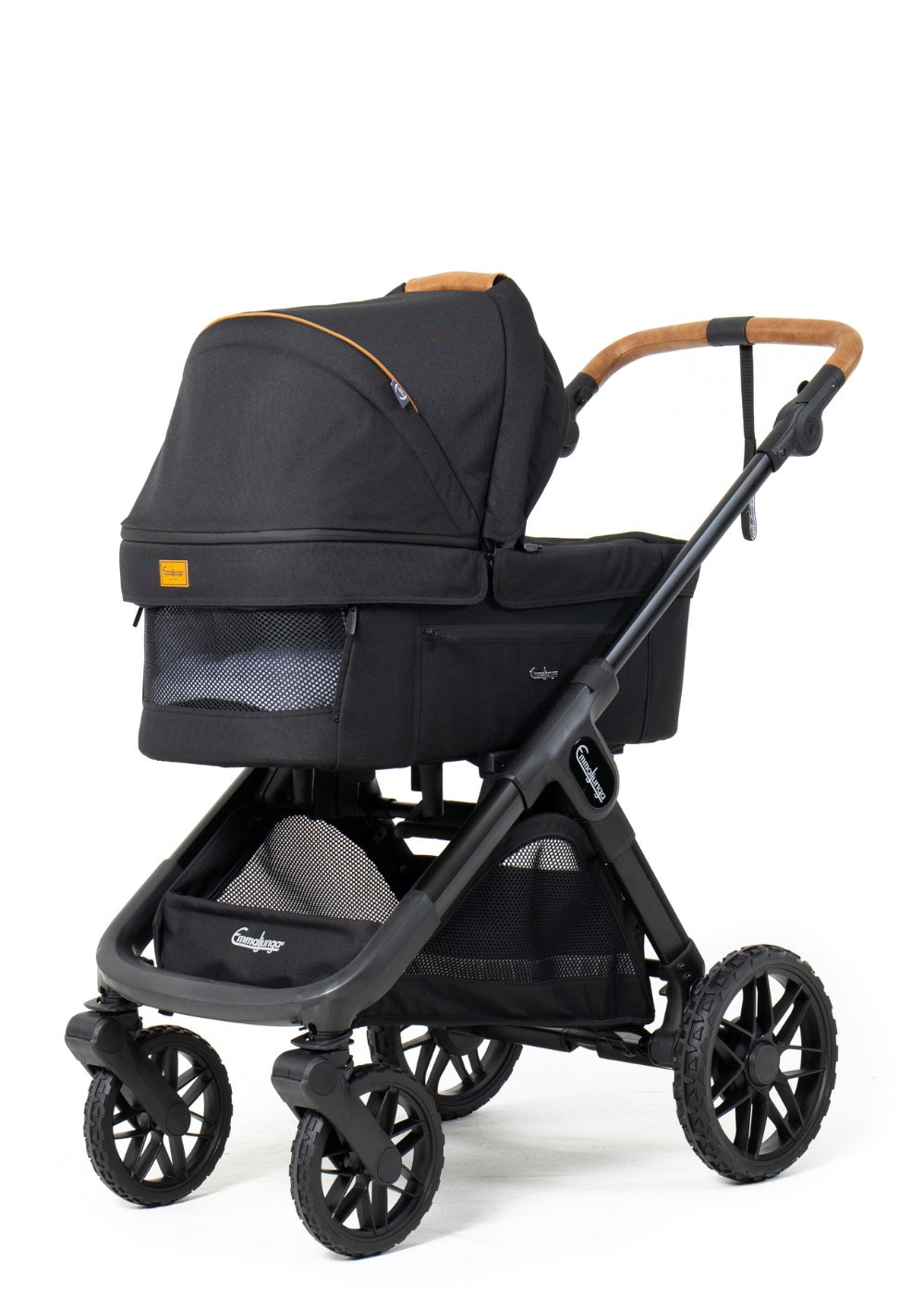 Emmaljunga Kinderwagen-Set 'SENTO MAX FLAT+' Outdoor Black