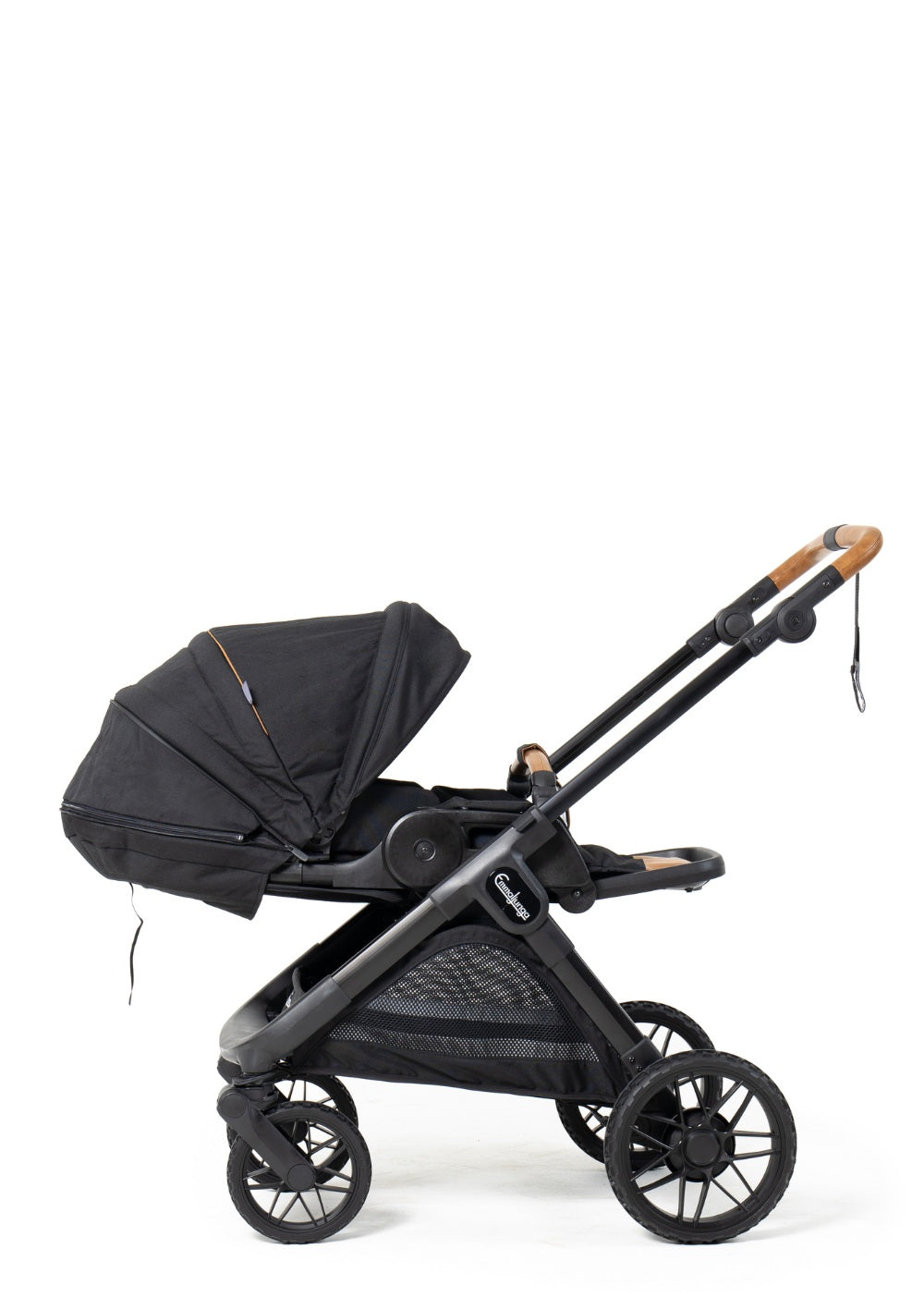 Emmaljunga Kinderwagen-Set 'SENTO MAX FLAT+' Outdoor Black