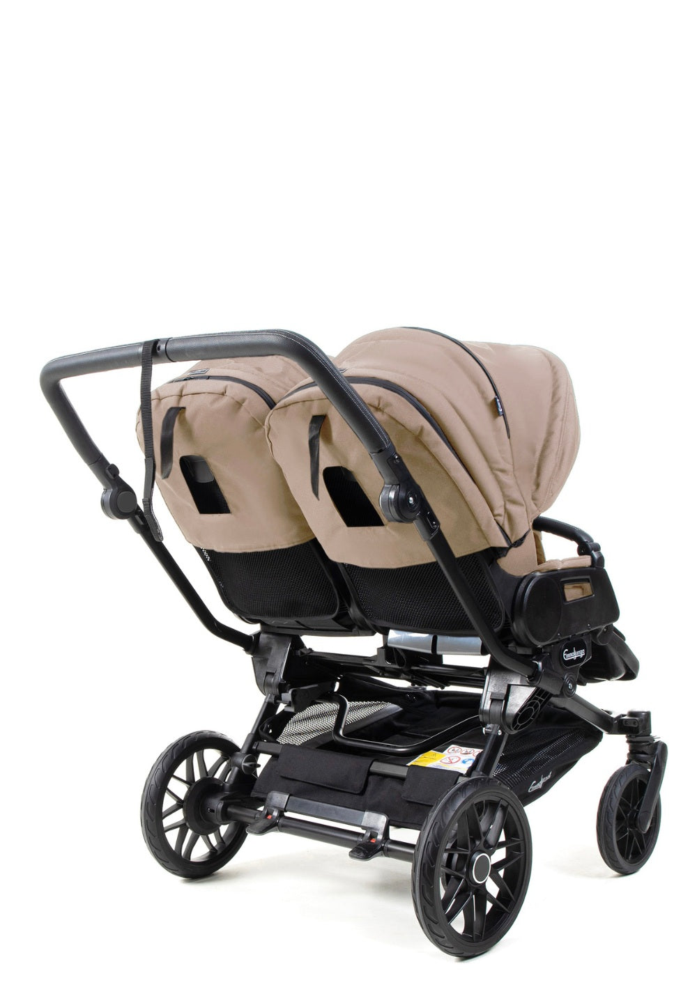 Emmaljunga Zwillingskinderwagen 'Double SENTO FLAT+' Urban Dune