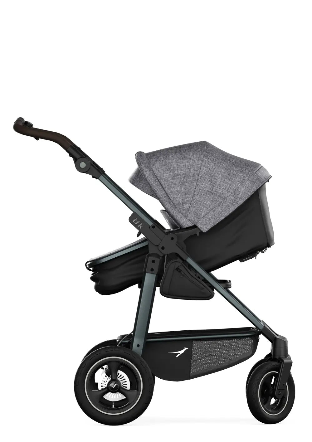 TFK Kinderwagen-Set 'Mono 4' Premium Grau