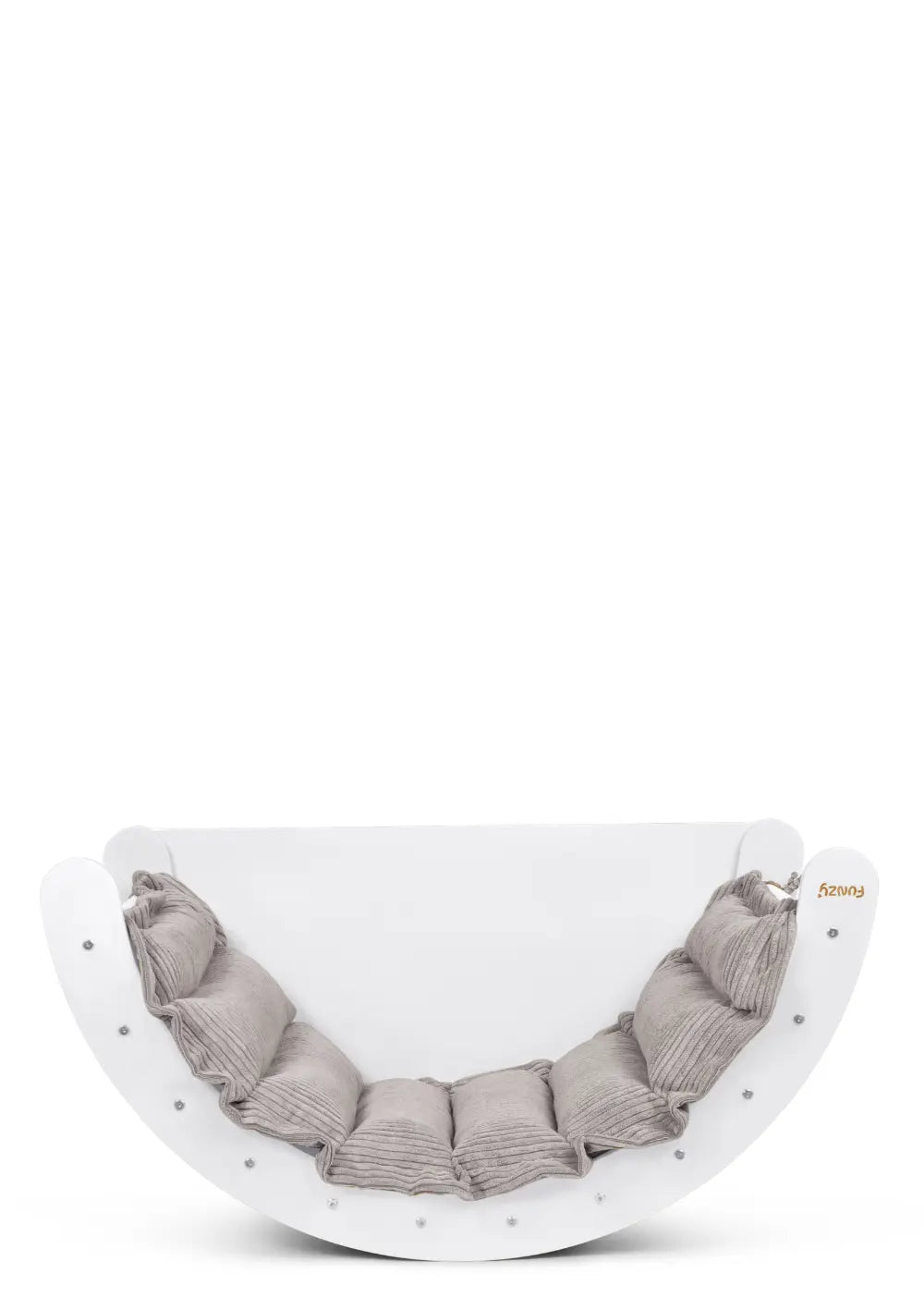 Funzy Kletterbogen & Kissen Set Birke Weiß Cord Koala Grau