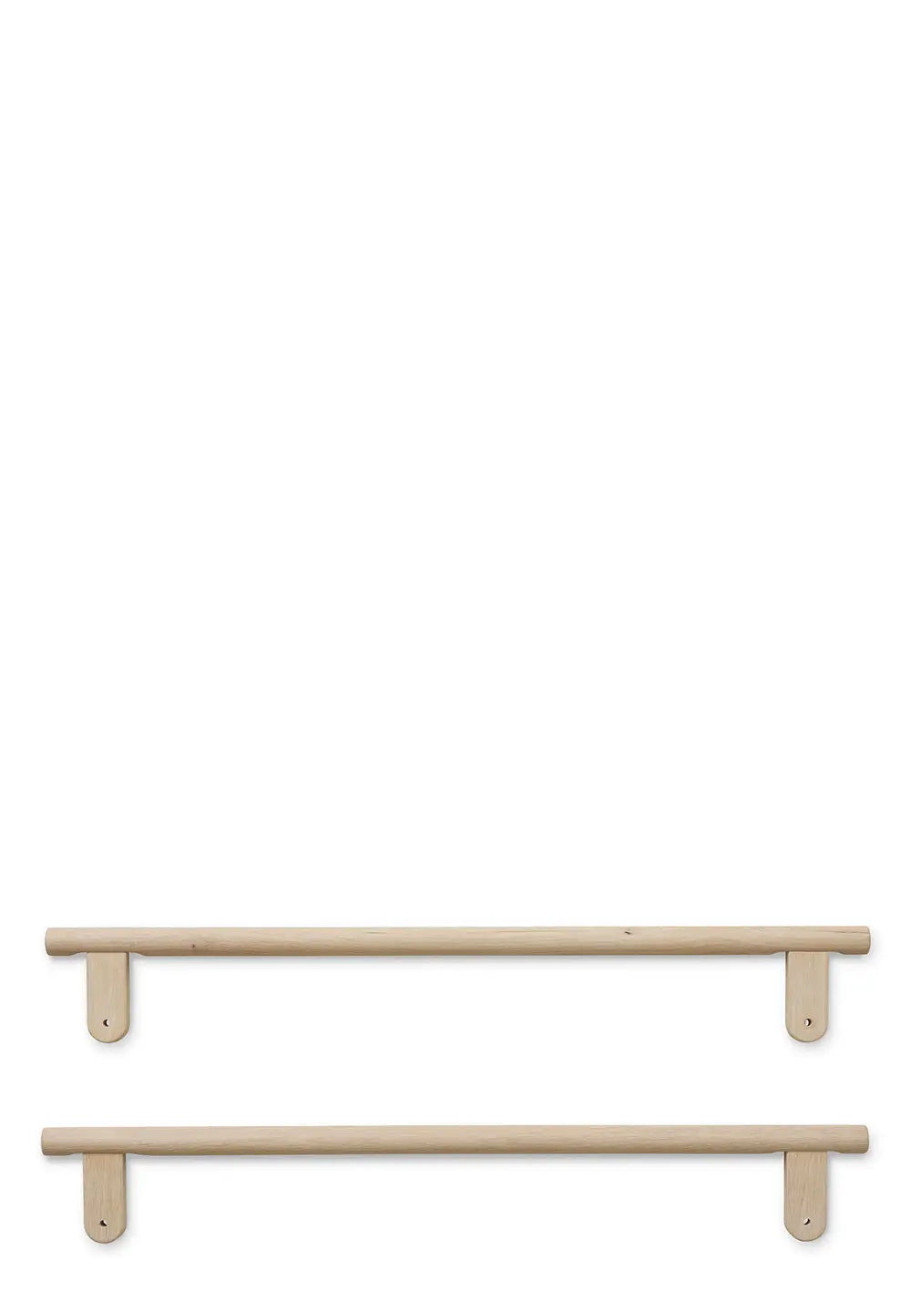 Oliver Furniture 2er-Set Matratzenhalter für Bett 'Camp Novel' 200 x 120 Eiche
