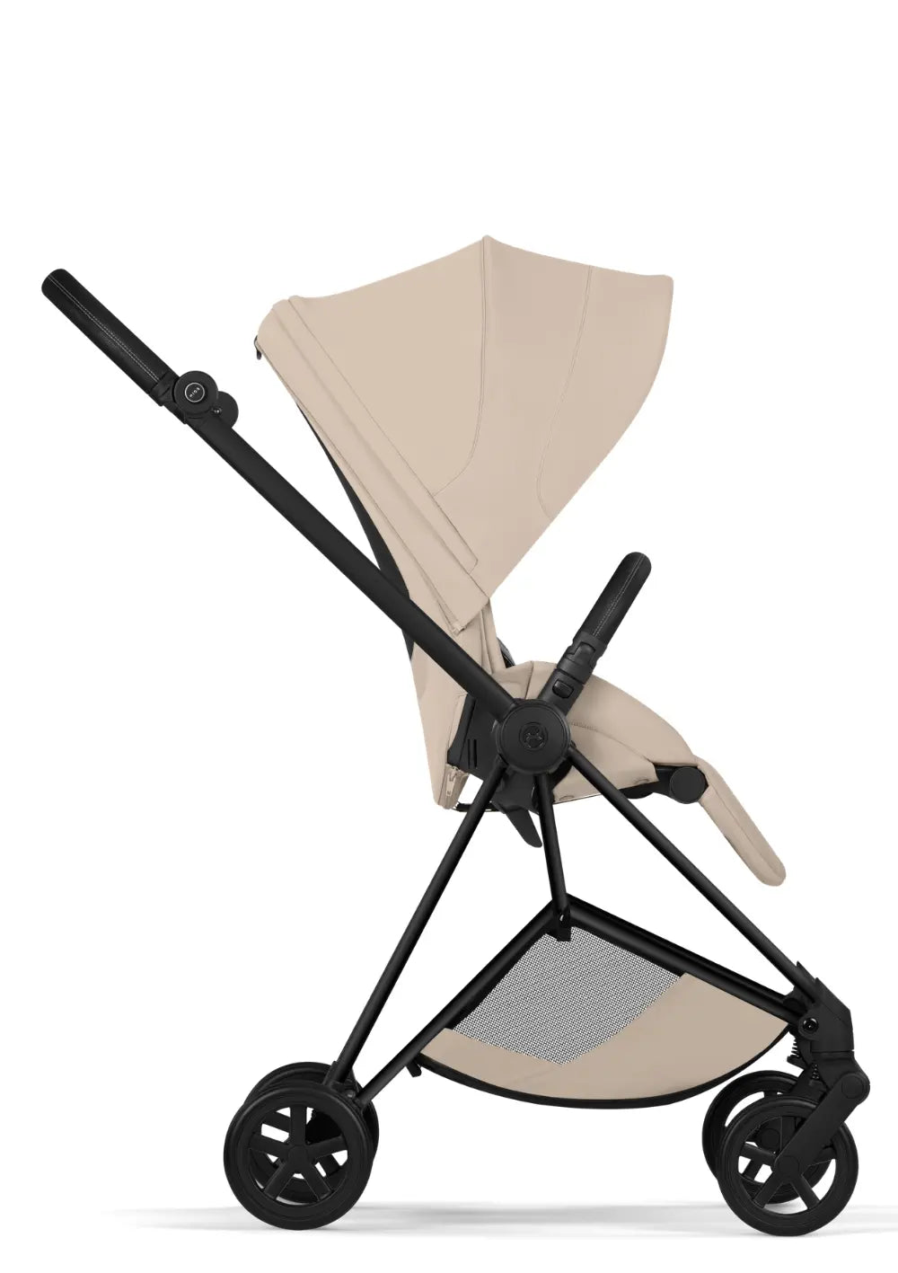 Cybex Kinderwagen-Set 'Mios' Cozy Beige / Chrome Brown Frame