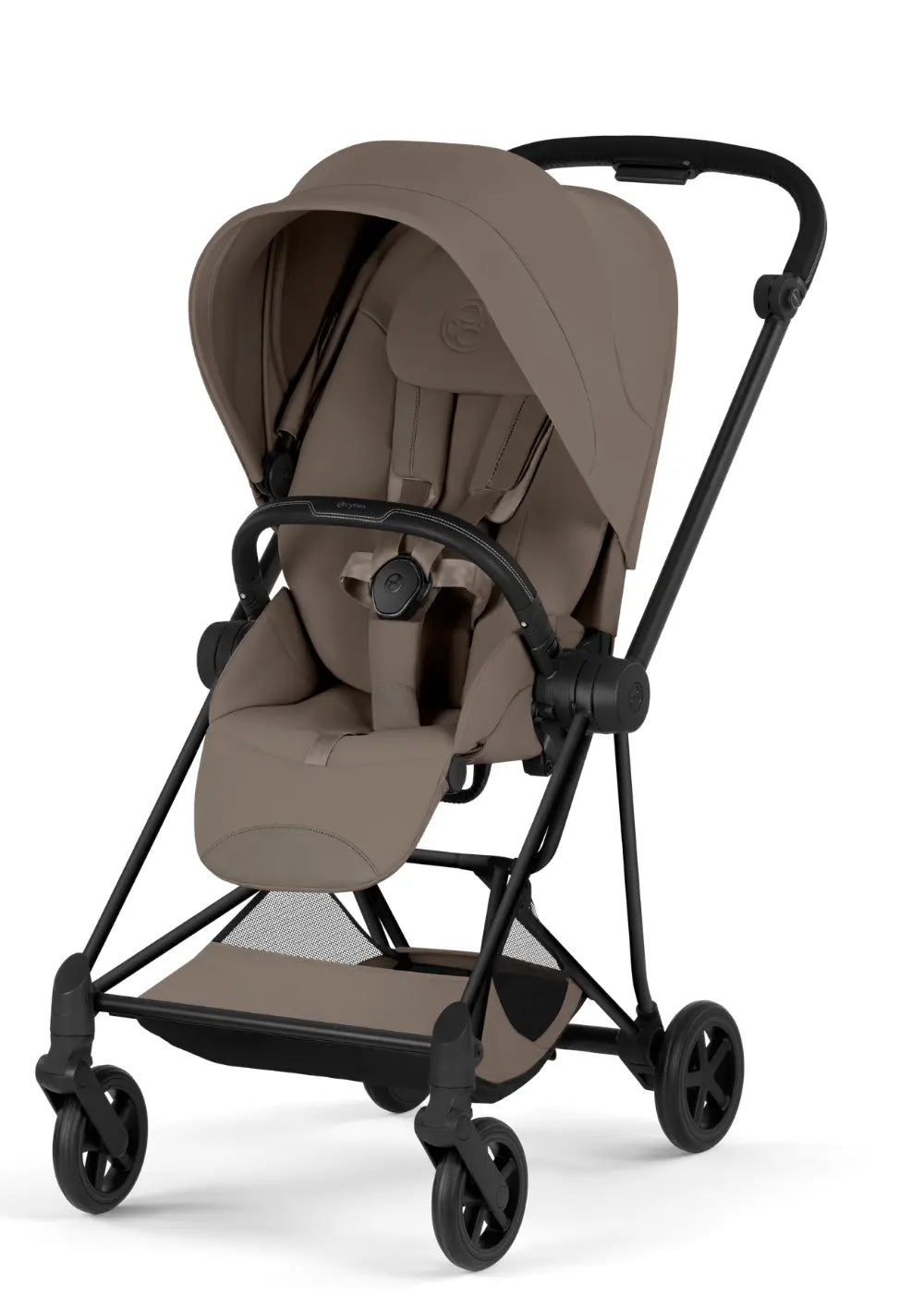 Cybex Kinderwagen-Set 'Mios' Coconut Brown / Matt Black Frame