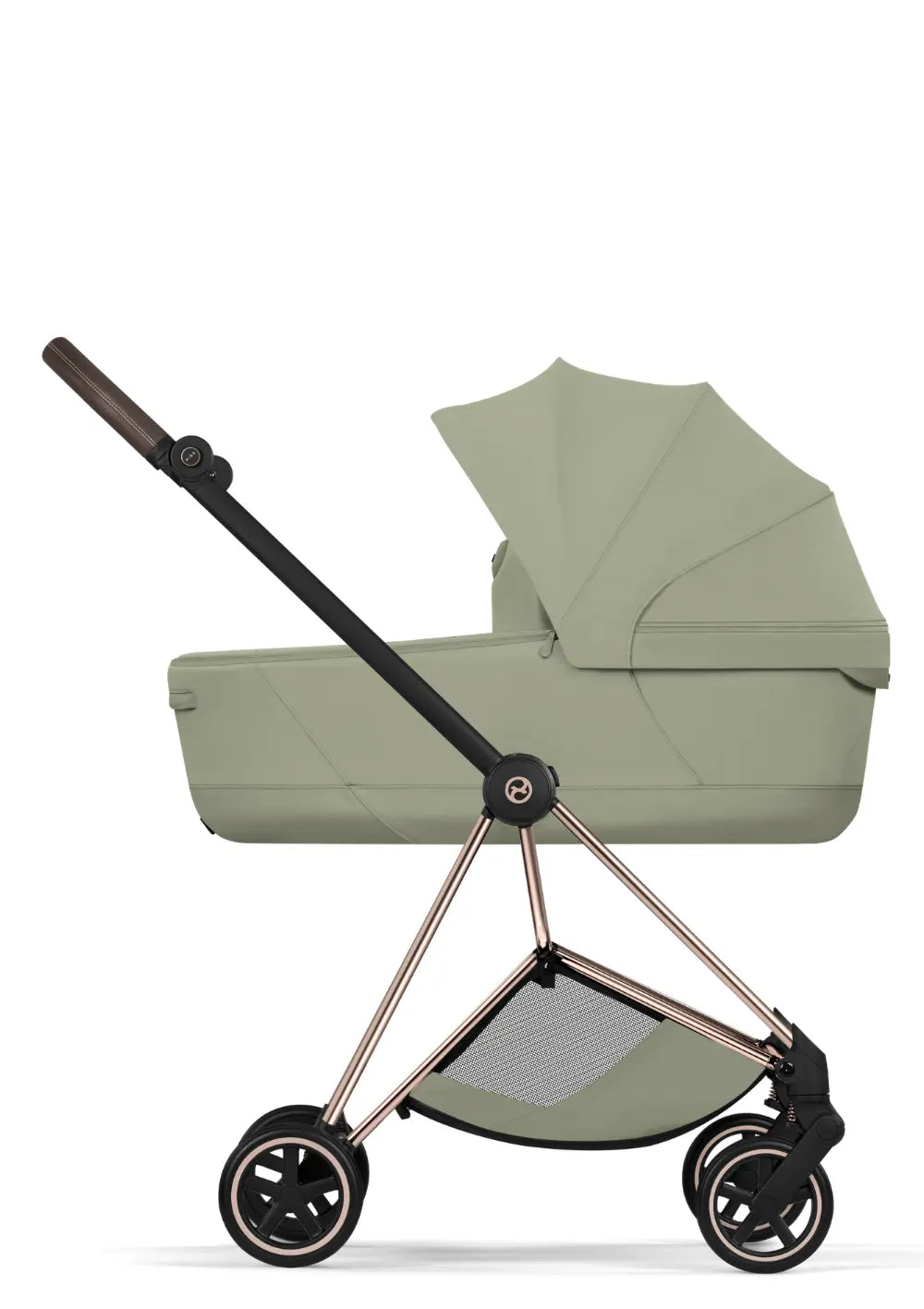 Cybex Kinderwagen-Set 'Mios' Sage Green / Roségold Frame