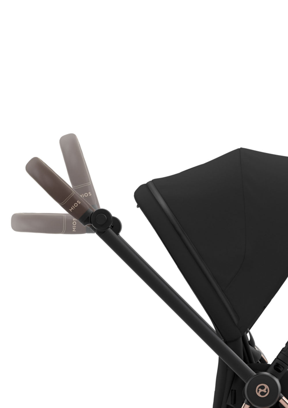 Kinderwagen 'Mios' Peach Pink