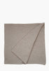Merino Lochmusterdecke beige