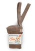 Strumpfhose mit Trägern ohne Fuß cocoa blend