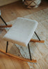Hocker 'De Luxe' Sand Grey