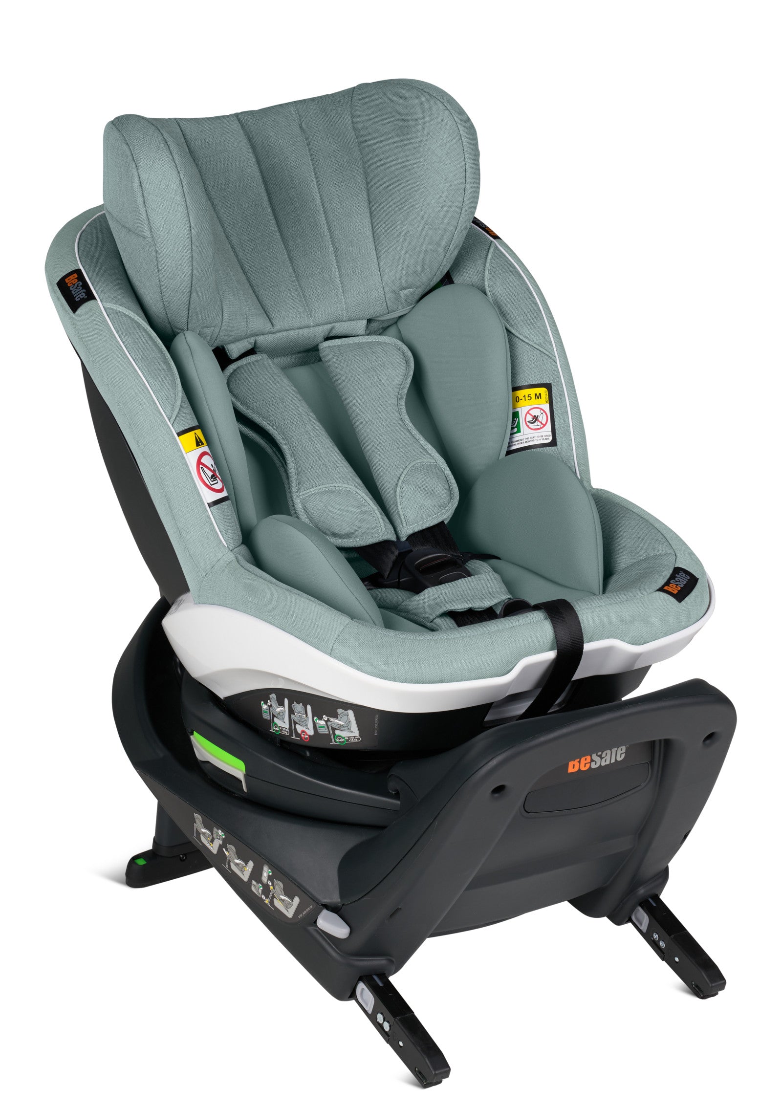 Kindersitz 'iZi Turn i-Size' Sea Green Mélange