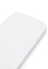 Spannbettlaken 'Clove' für Beistellbett / Wiege Simply White