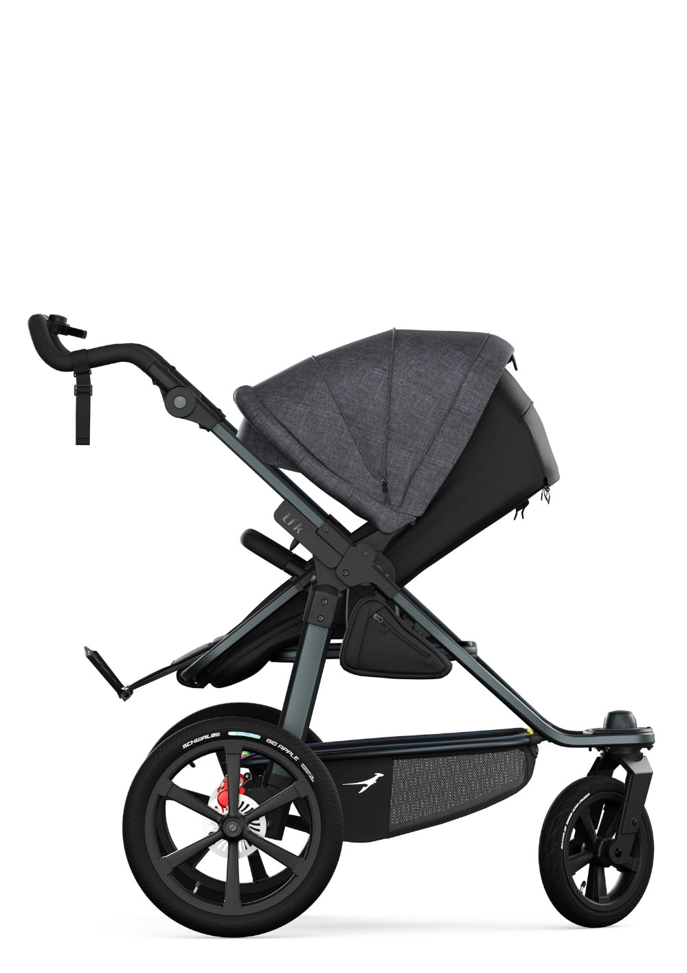 TFK Kombi-Kinderwagen 'Pro' premium schwarz