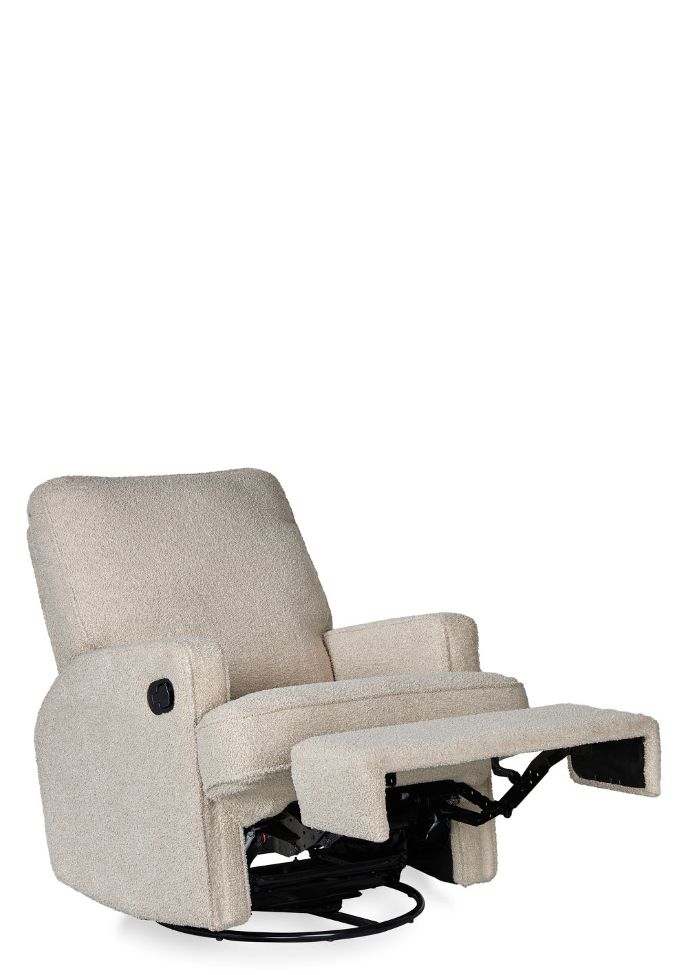 Quax Liegesessel 'Swivel & Gliding Electric Recliner' mit elektrischer Relax-Funktion Teddy Taupe