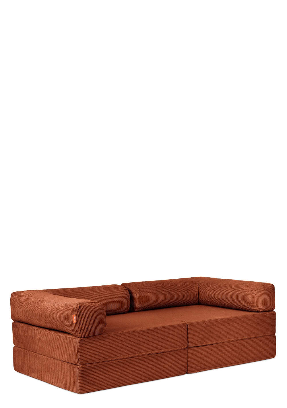 Funzy Family Sofa Cord Rost Orange