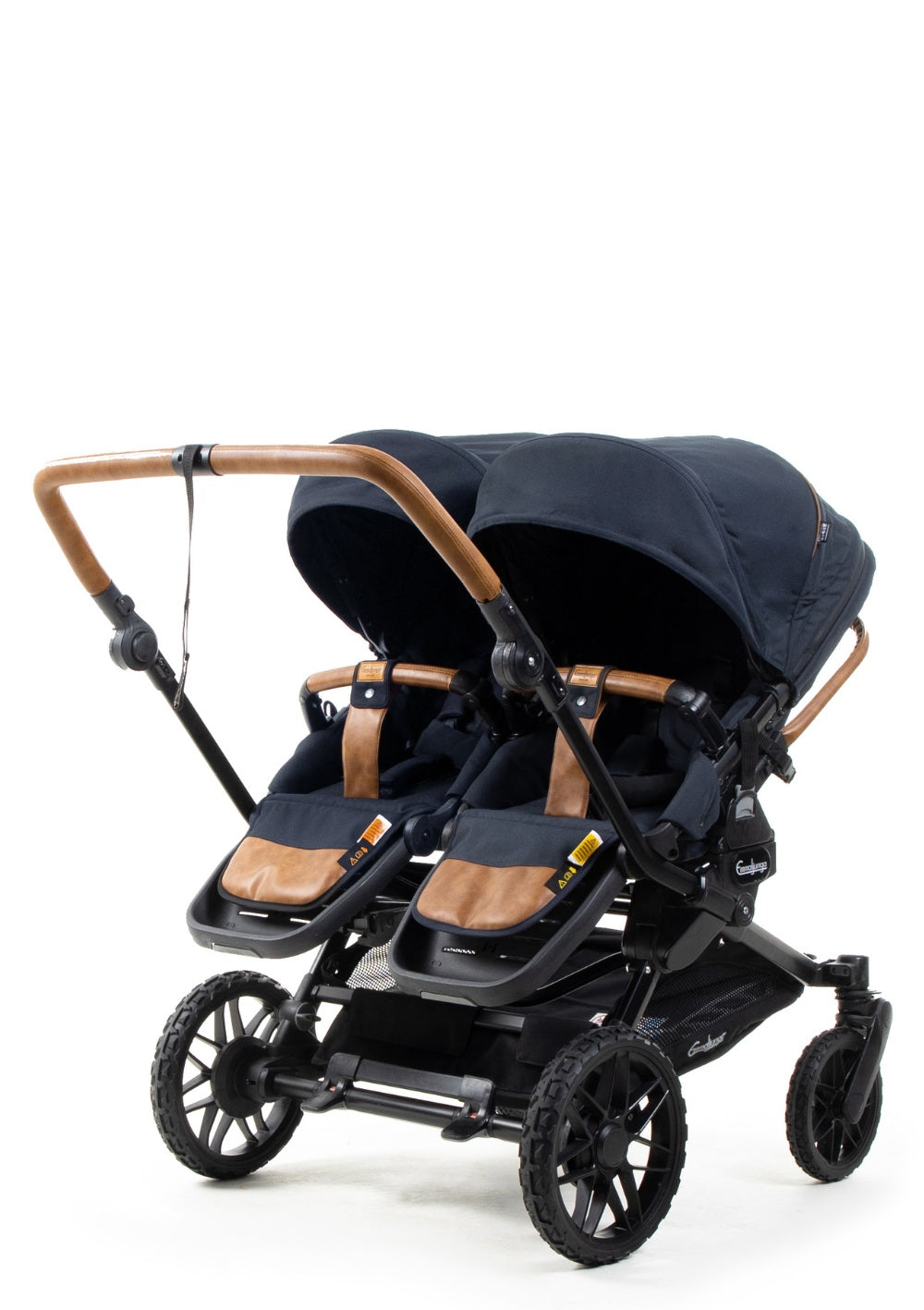 Emmaljunga Zwillingskinderwagen 'Double SENTO ERGO+' Outdoor Dark Navy