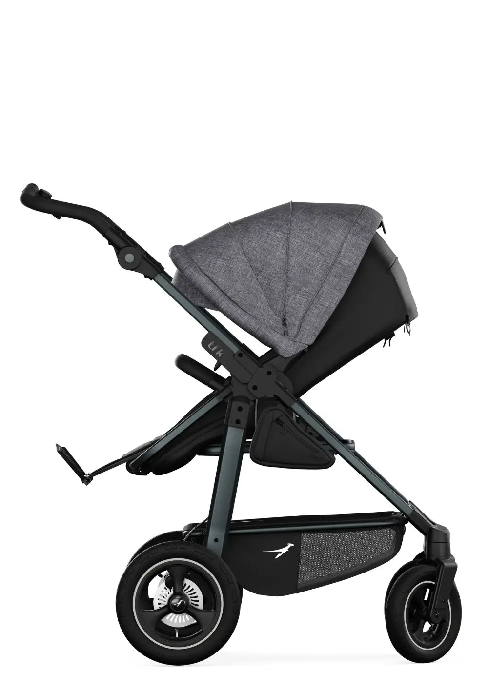 TFK Kinderwagen-Set 'Mono 4' Premium Grau