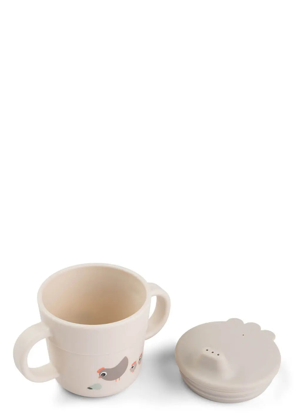 Done by Deer Geschirr-Set mit Saugfuß 'Foodie First Meal' Tiny farm sand