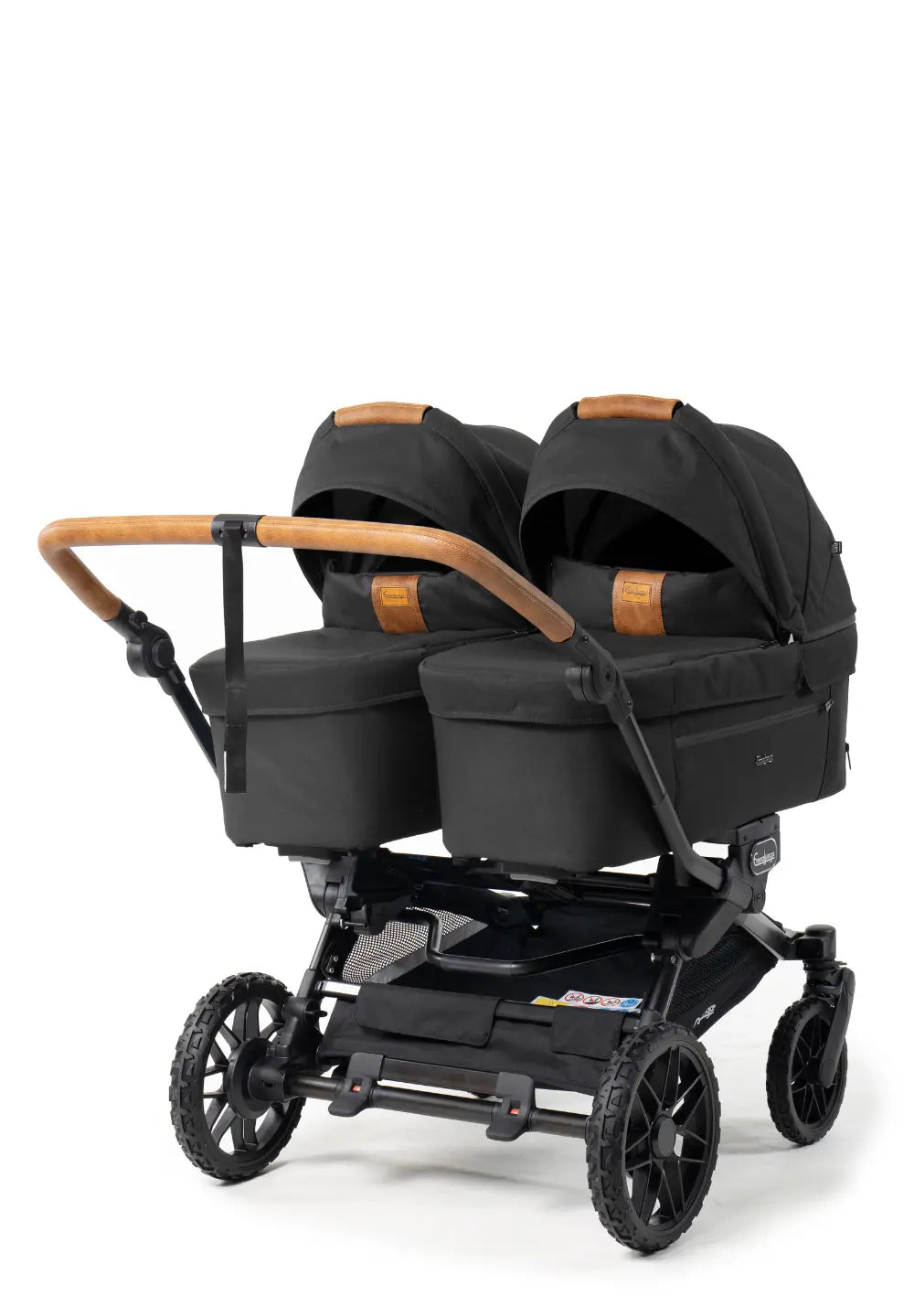 Emmaljunga 'Double SENTO ERGO+' Outdoor Black