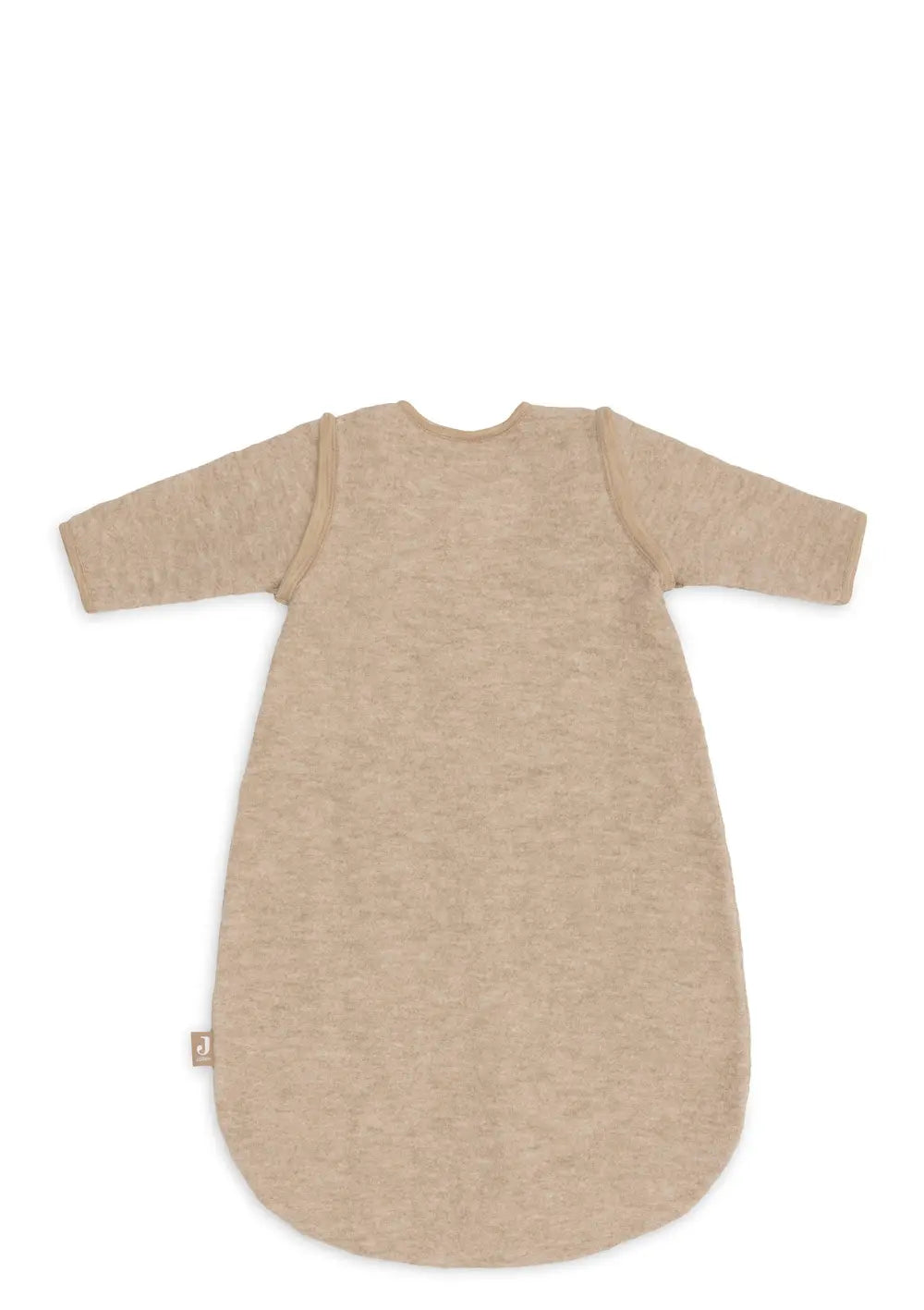 Jollein Merino Baby Schlafsack mit abnehmbaren Ärmeln TOG 2,0-2,5 Natural
