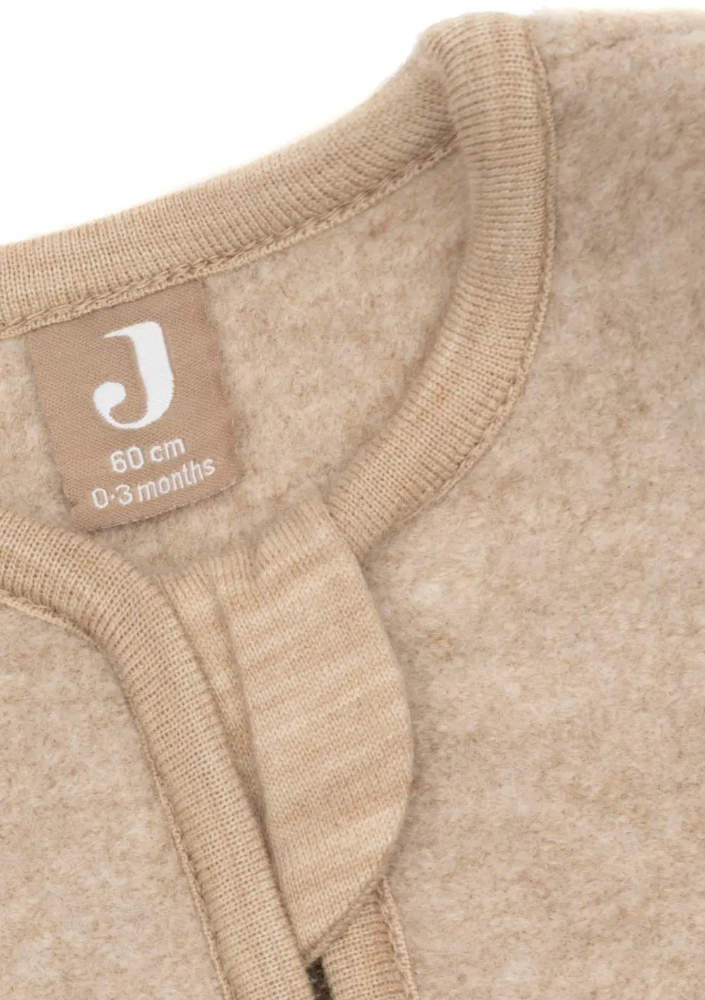 Jollein Merino Baby Schlafsack mit abnehmbaren Ärmeln TOG 2,0-2,5 Natural