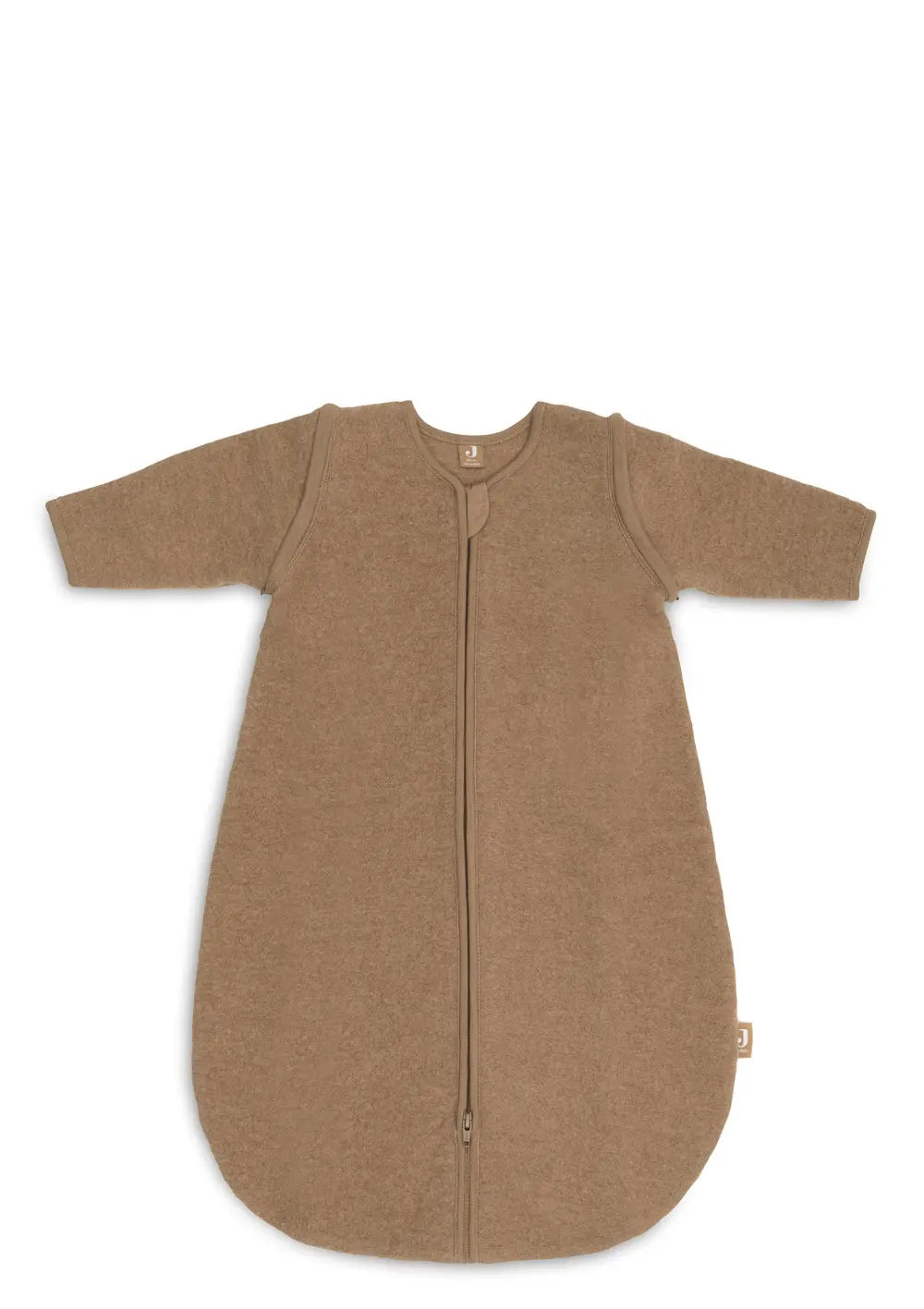 Jollein Merino Baby Schlafsack mit abnehmbaren Ärmeln TOG 2,0-2,5 Dark Hazel