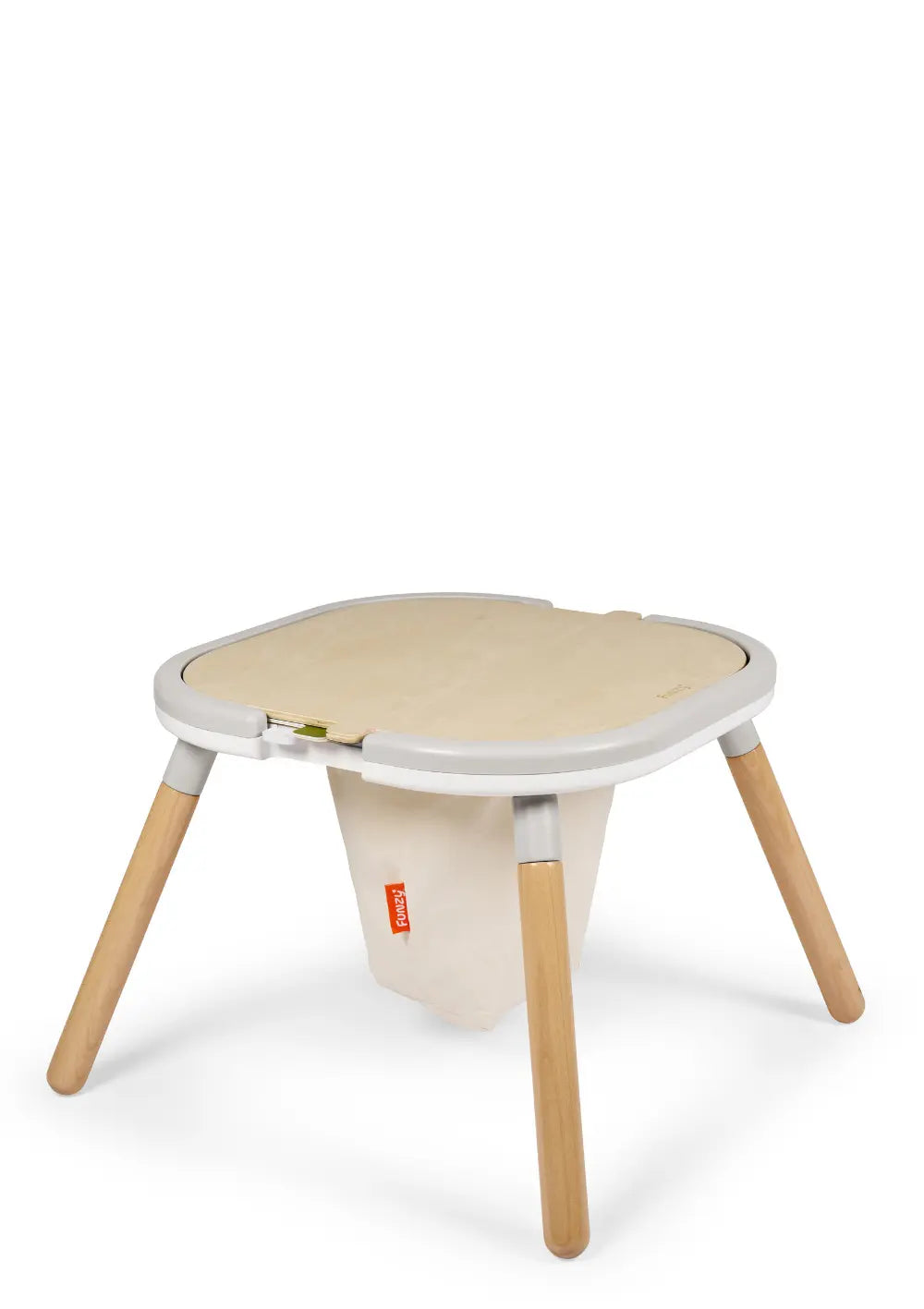 Funzy Spieltisch & Stühle Set Graphit Grau