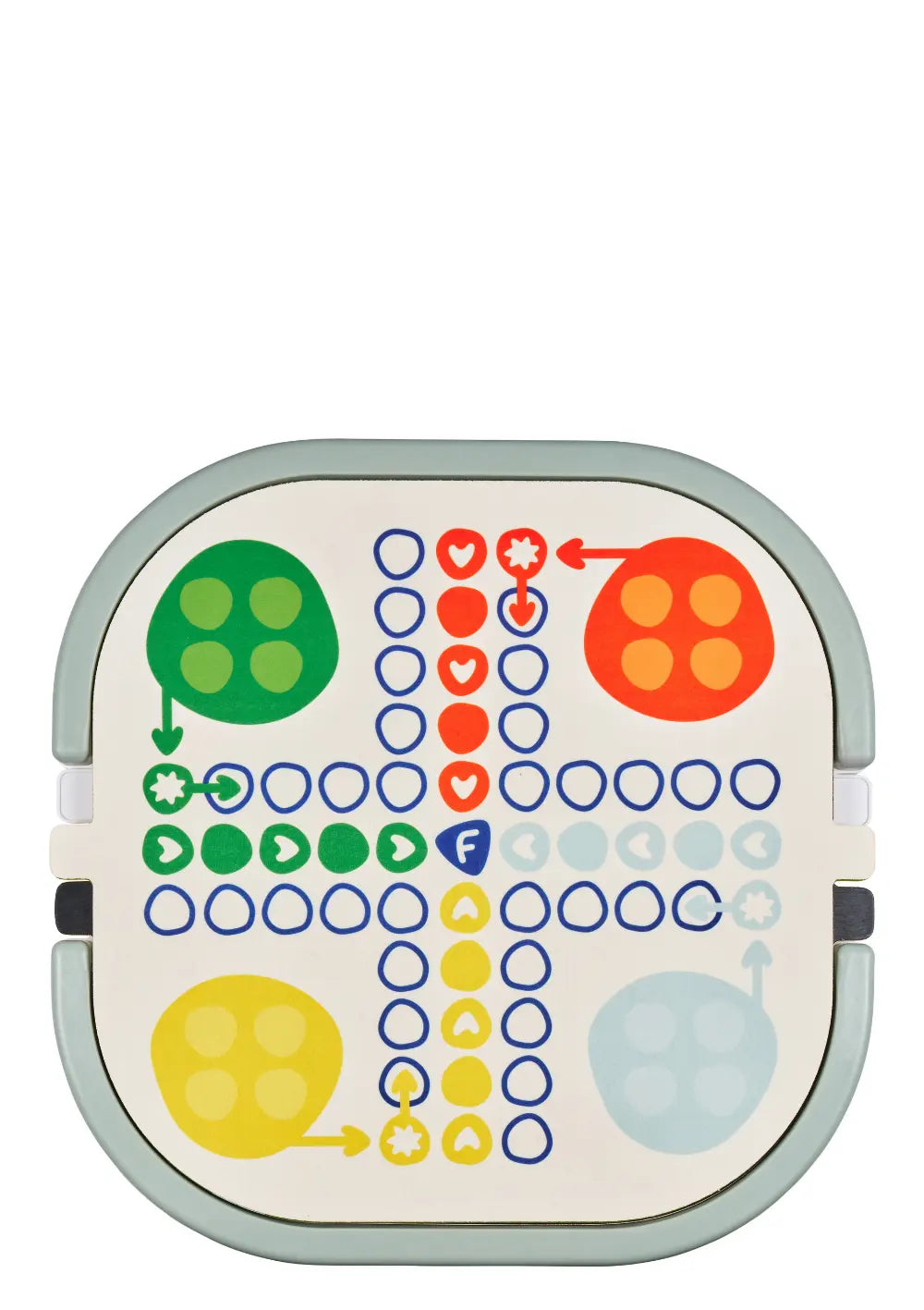 Funzy Spieltisch & Stühle Set Pastell Grün