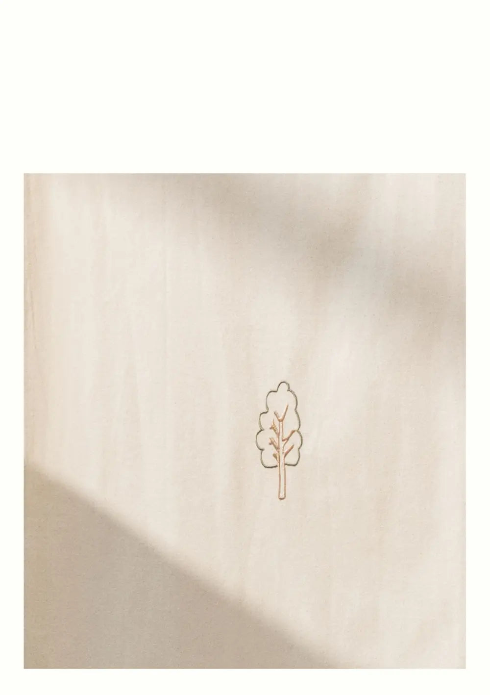 Oliver Furniture Betthimmel mit Stickerei für Hausdach 'Camp Novel' ungefärbt