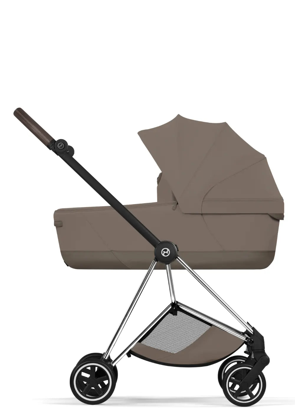 Cybex Kinderwagen-Set 'Mios' Coconut Brown / Matt Black Frame 