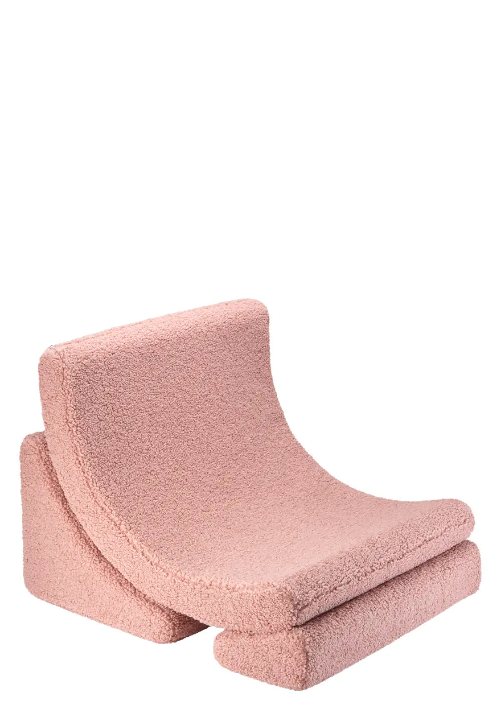 Wigiwama Kindersessel 'Moon Chair' Teddy Guava