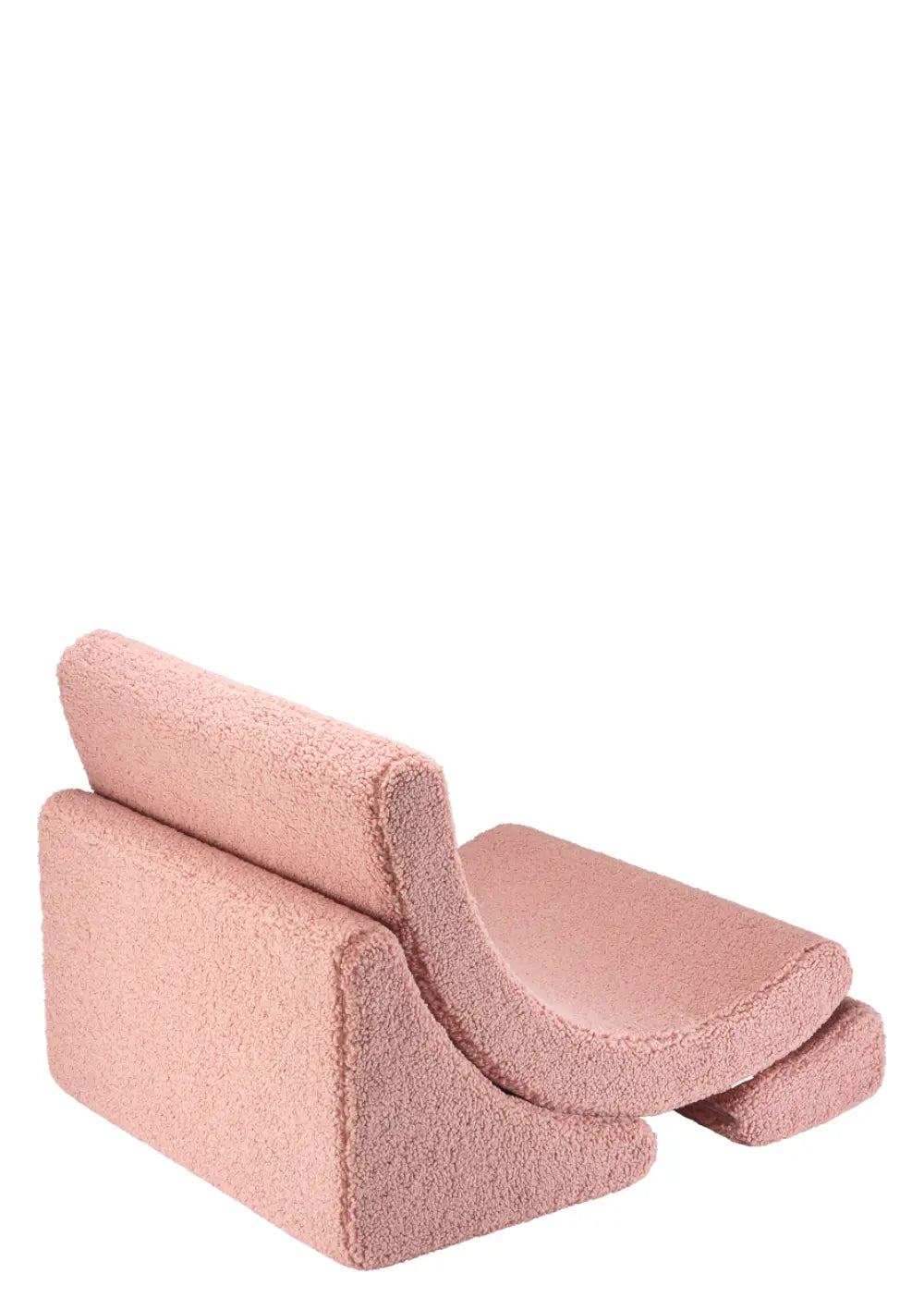 Wigiwama Kindersessel 'Moon Chair' Teddy Guava