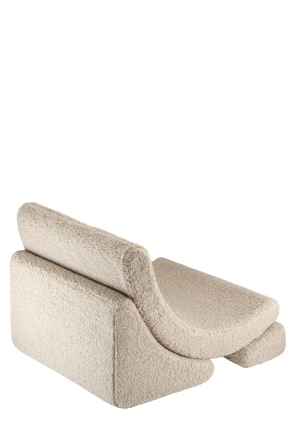 Wigiwama Kindersessel 'Moon Chair' Teddy Biscuit