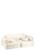 Modulares Sofa 'Settee' Teddy Cream White