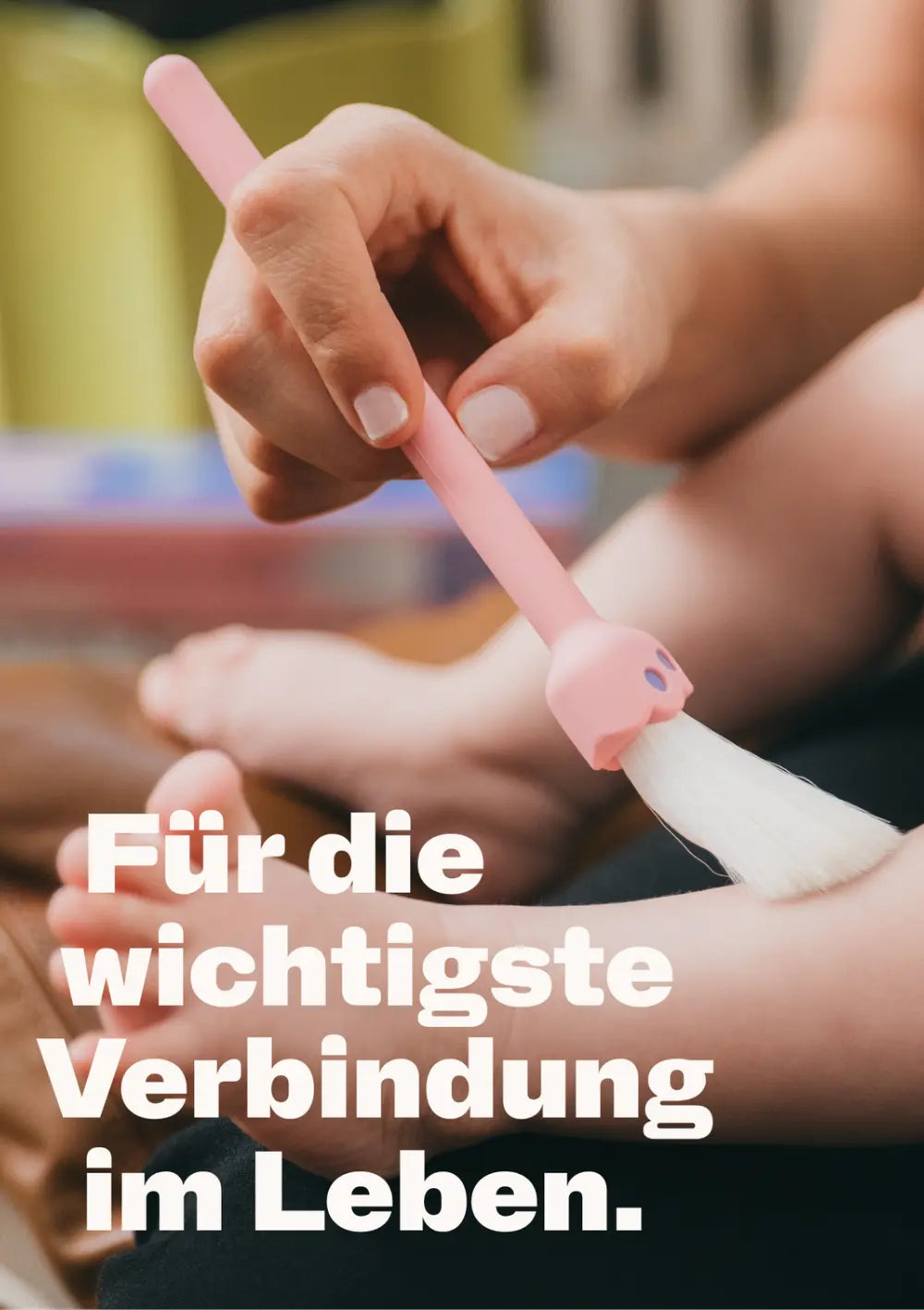 mo:mo Starter-Set 'Konnektor' Streichelpinsel mit App-Zugang Candy