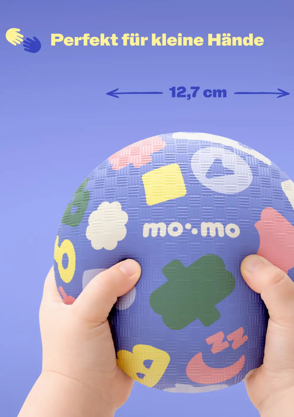 mo:mo Starter-Set 'Bouncing Buddy' Spielball mit App-Zugang Blueberry