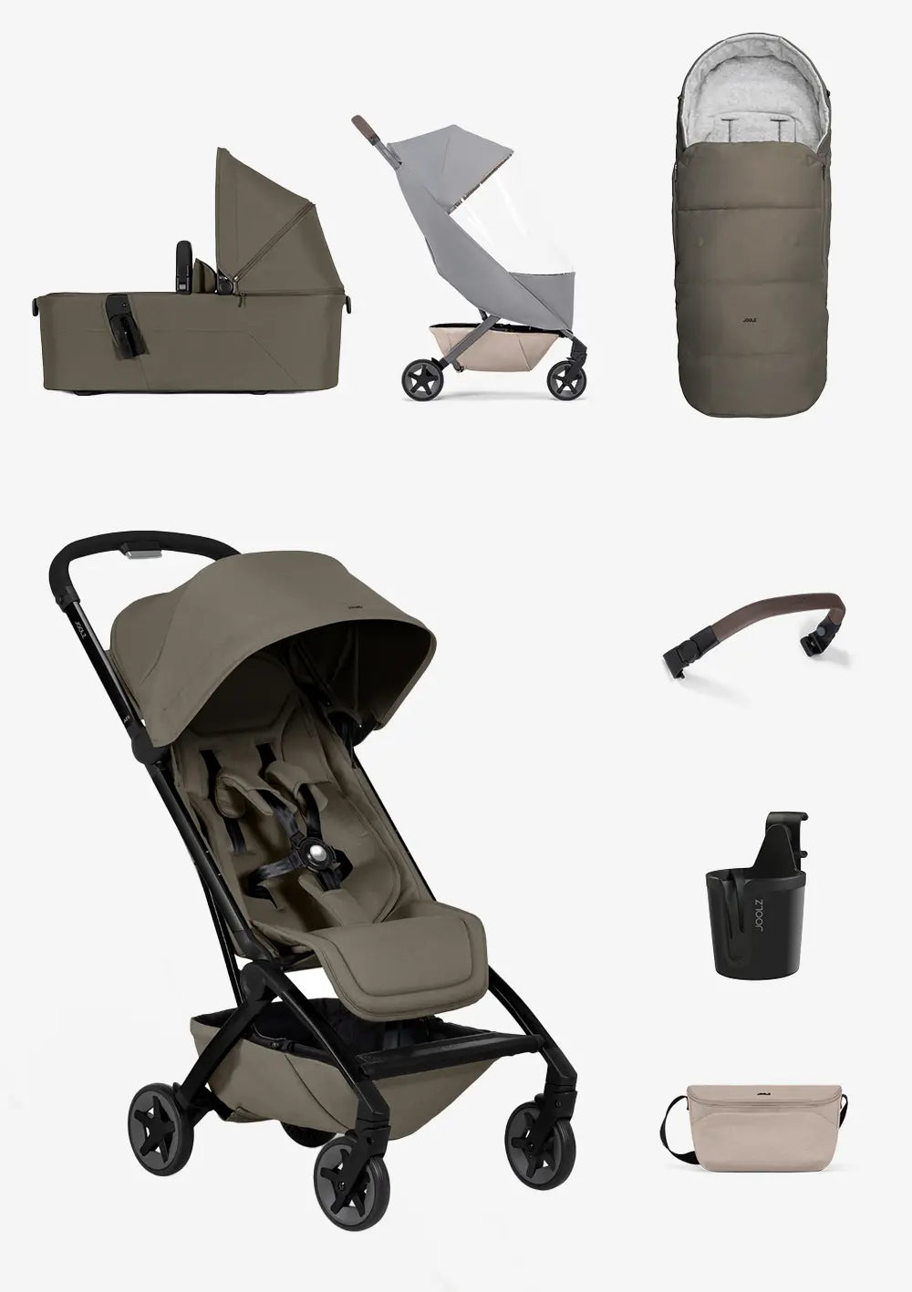 Joolz Buggy 'Aer2' All-in-One Bundle Hazel Brown