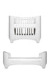 Baby-/Juniorbett 'Classic' Weiss 120-150 x 70 cm