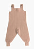 Babystrampler Reiskornoptik puder