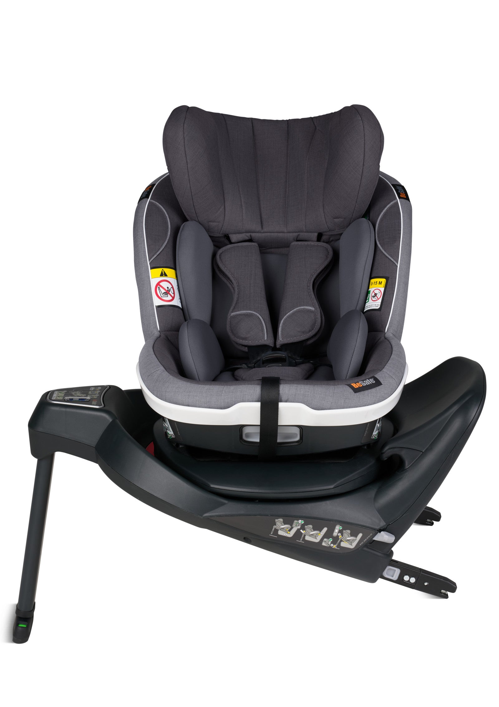 Kindersitz 'iZi Turn i-Size' Metallic Mélange